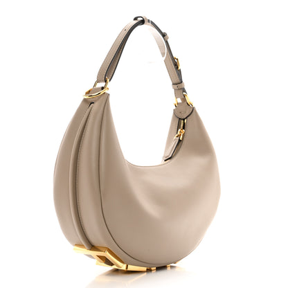 Fendi Vitello Grace Matte Small Fendigraphy Hobo Bag Nuvola 3 of 10