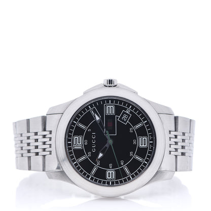Gucci Stainless Steel 44mm G-Timeless Quartz Watch Black 2 of 4