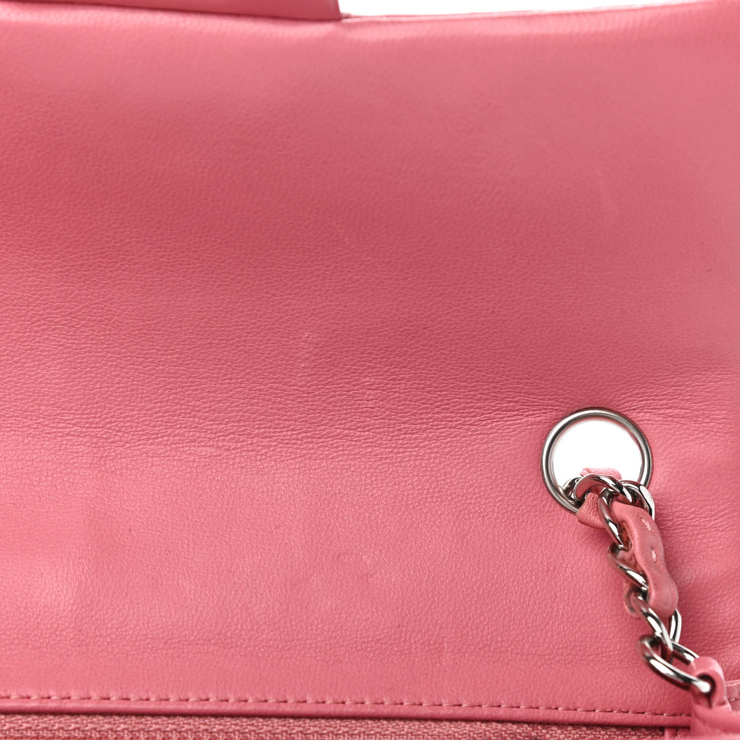 Chanel Lambskin Quilted Mini Rectangular Flap Pink 8 of 11