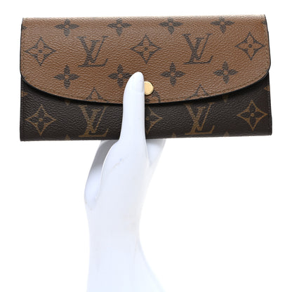 Louis Vuitton Reverse Monogram Emilie Wallet 2 of 7