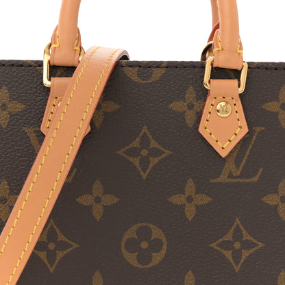 Louis Vuitton Monogram Petit Sac Plat 7 of 9
