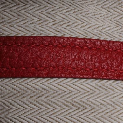 Hermes Fjord Garden Party Tote 36 MM Rouge Garance 8 of 8