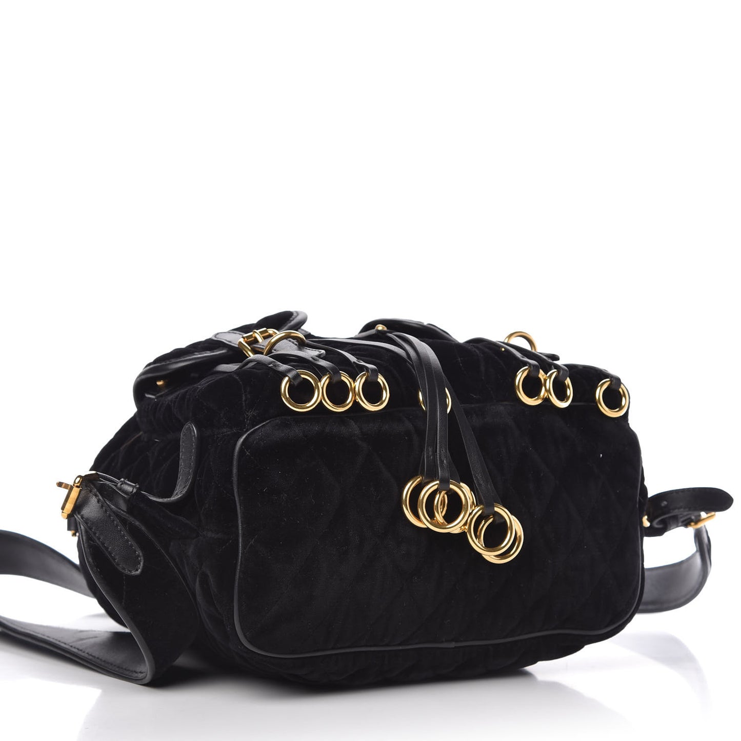 Velluto Velvet Impunture Corsaire Backpack Black