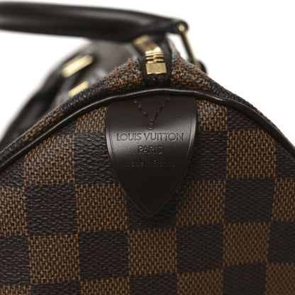 Louis Vuitton Damier Ebene Speedy 30 7 of 10