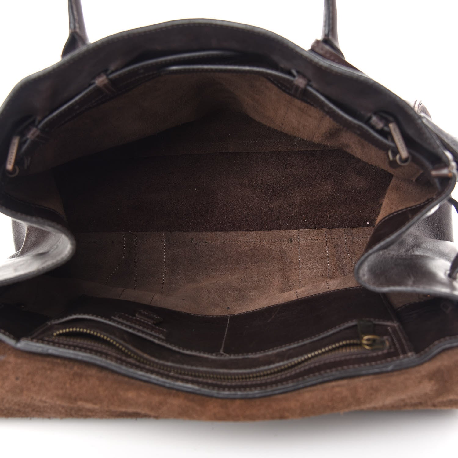 Mulberry Grained Calfskin Tooled Darwin Bayswater Chocolate 5 of 11