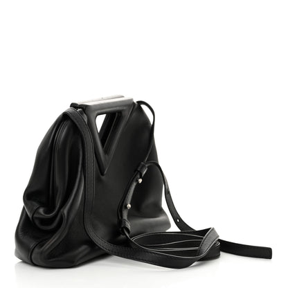 Bottega Veneta Calfskin Small The Point Triangle Bag Black 3 of 11