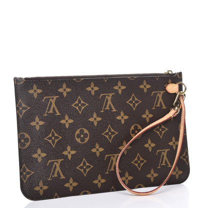 Louis Vuitton Monogram Neverfull MM GM Pochette 3 of 7
