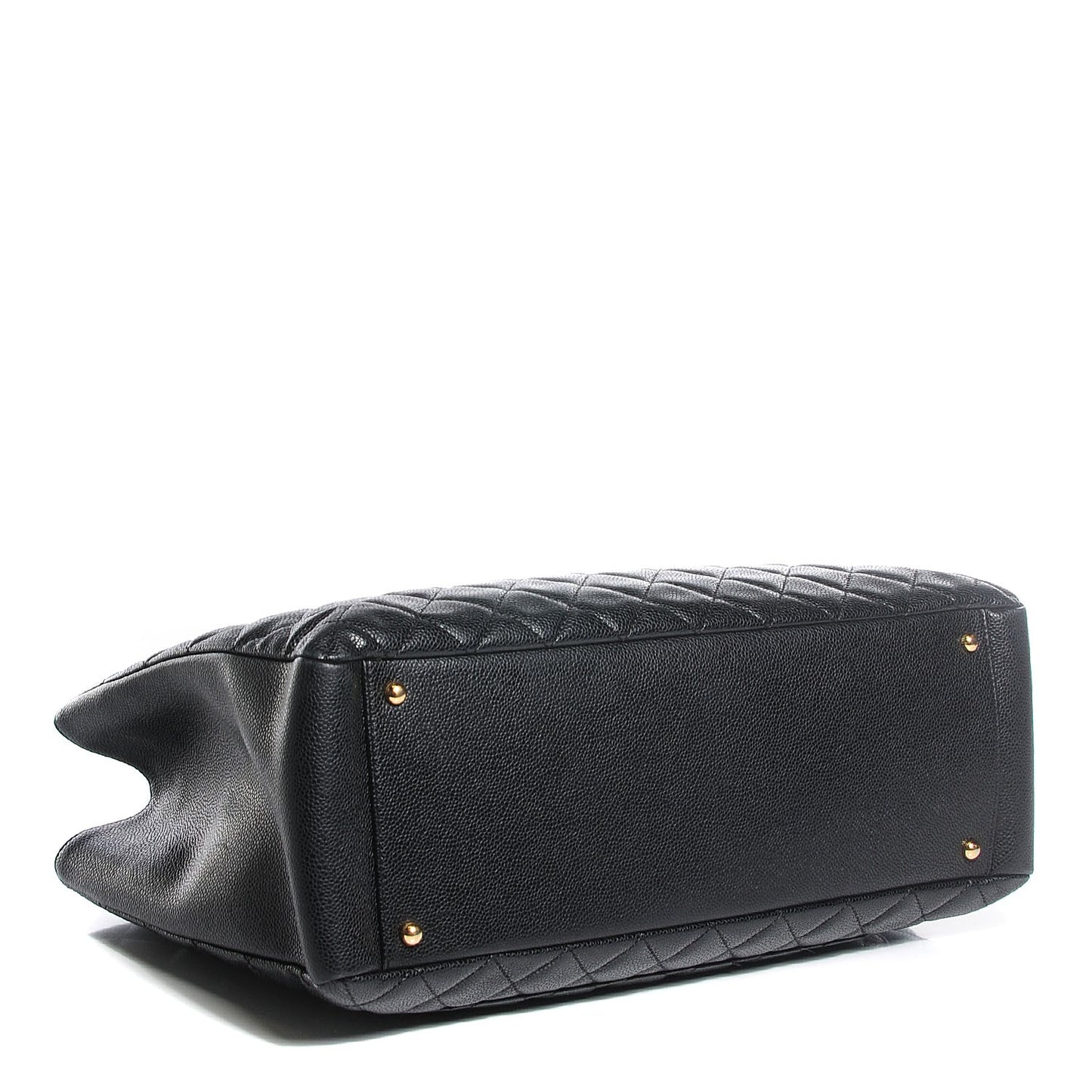 Caviar Quilted XL Grand Shopping Tote GST Black