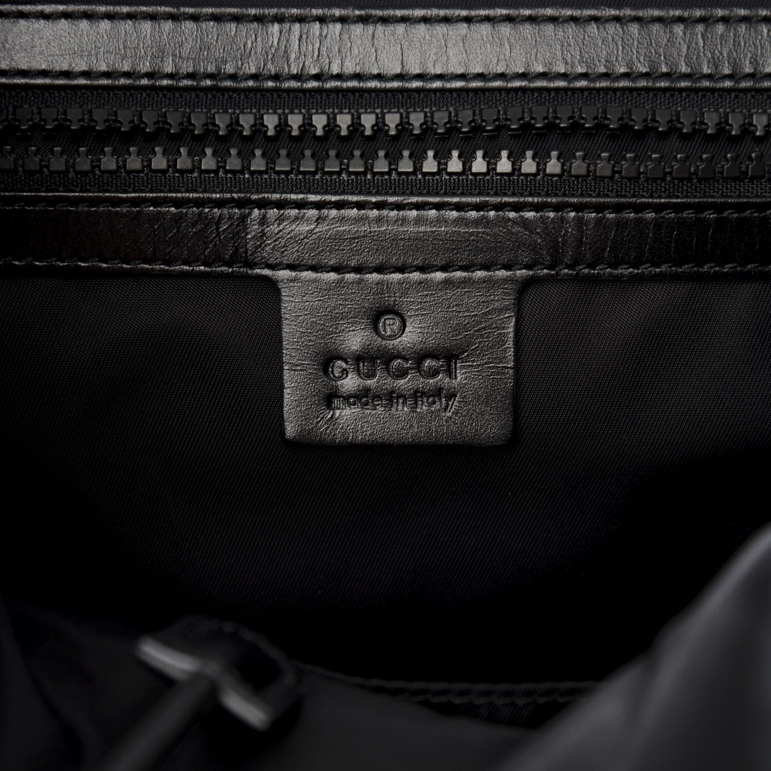 Gucci Velvet GG Monogram Web Medium Double Buckle Backpack Blue Beige Black 5 of 7