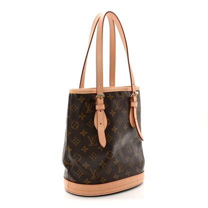 Louis Vuitton Monogram Petit Bucket 23 3 of 9