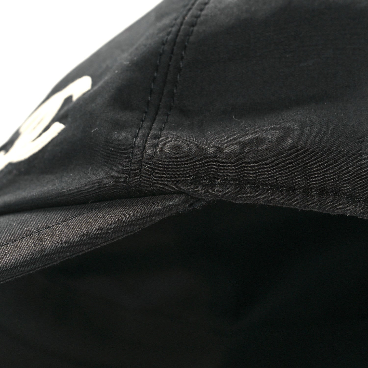 Chanel Cotton CC Cap Hat Black 9 of 9