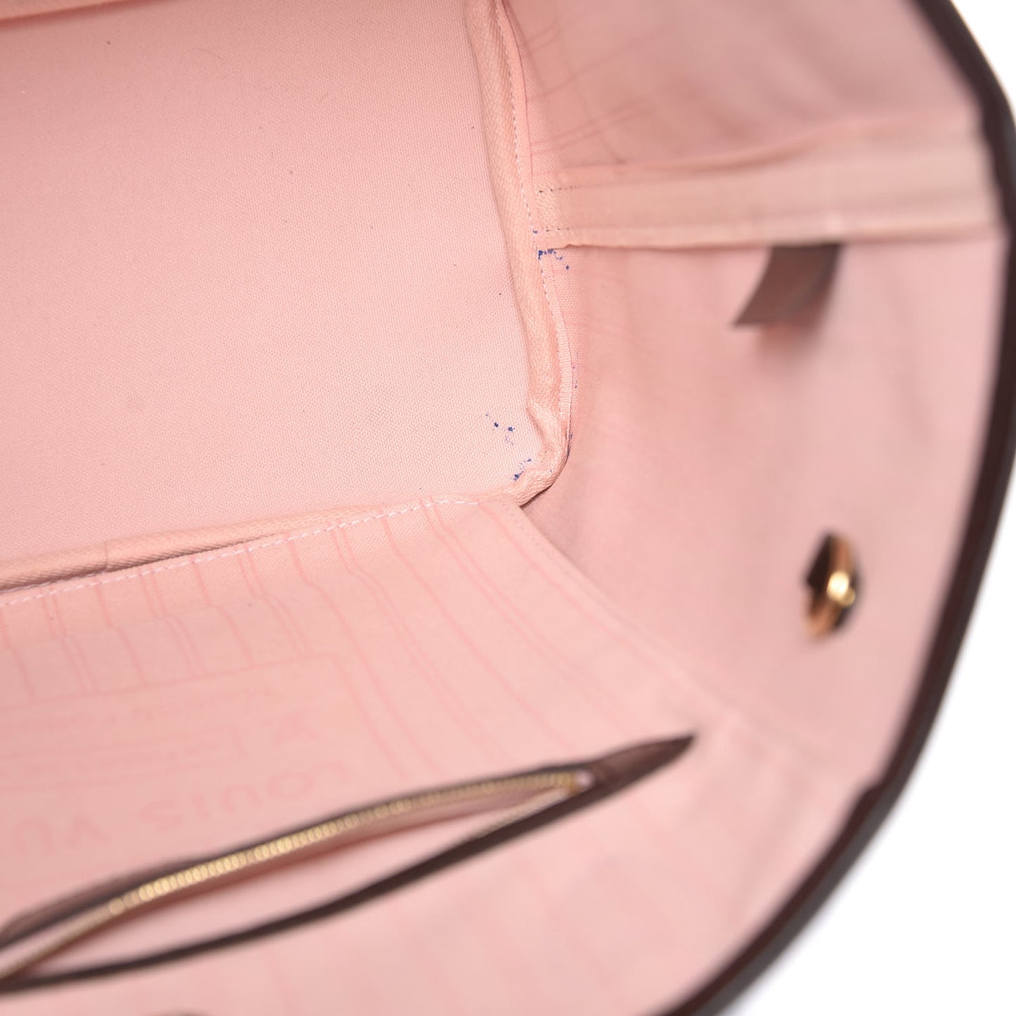 Damier Ebene Neo Neverfull MM Rose Ballerine