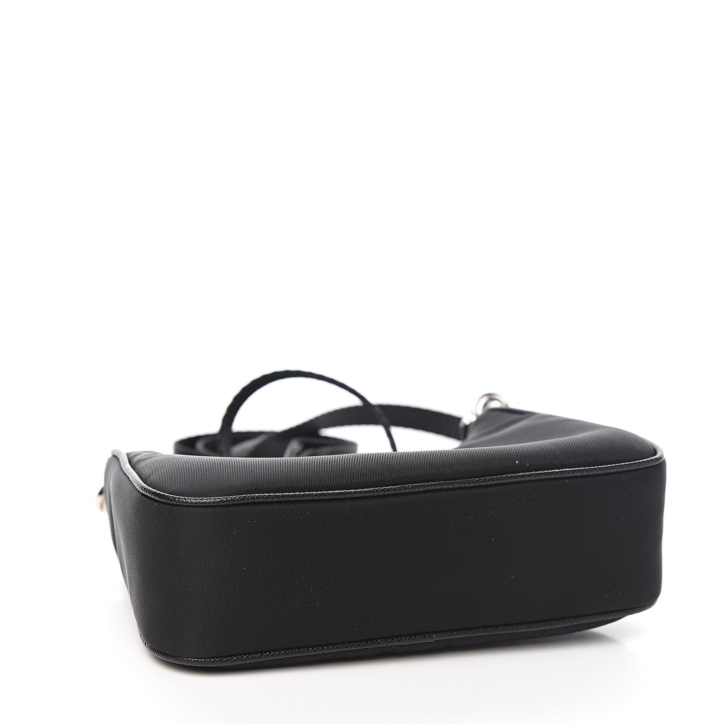 Tessuto Nylon Mini Re-Edition 2000 Shoulder Bag Black