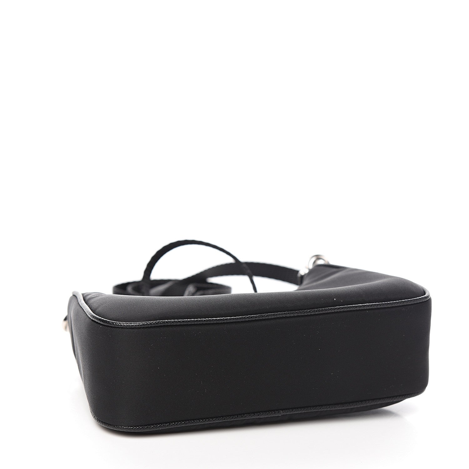 Prada Tessuto Nylon Mini Re-Edition 2000 Shoulder Bag Black 3 of 9