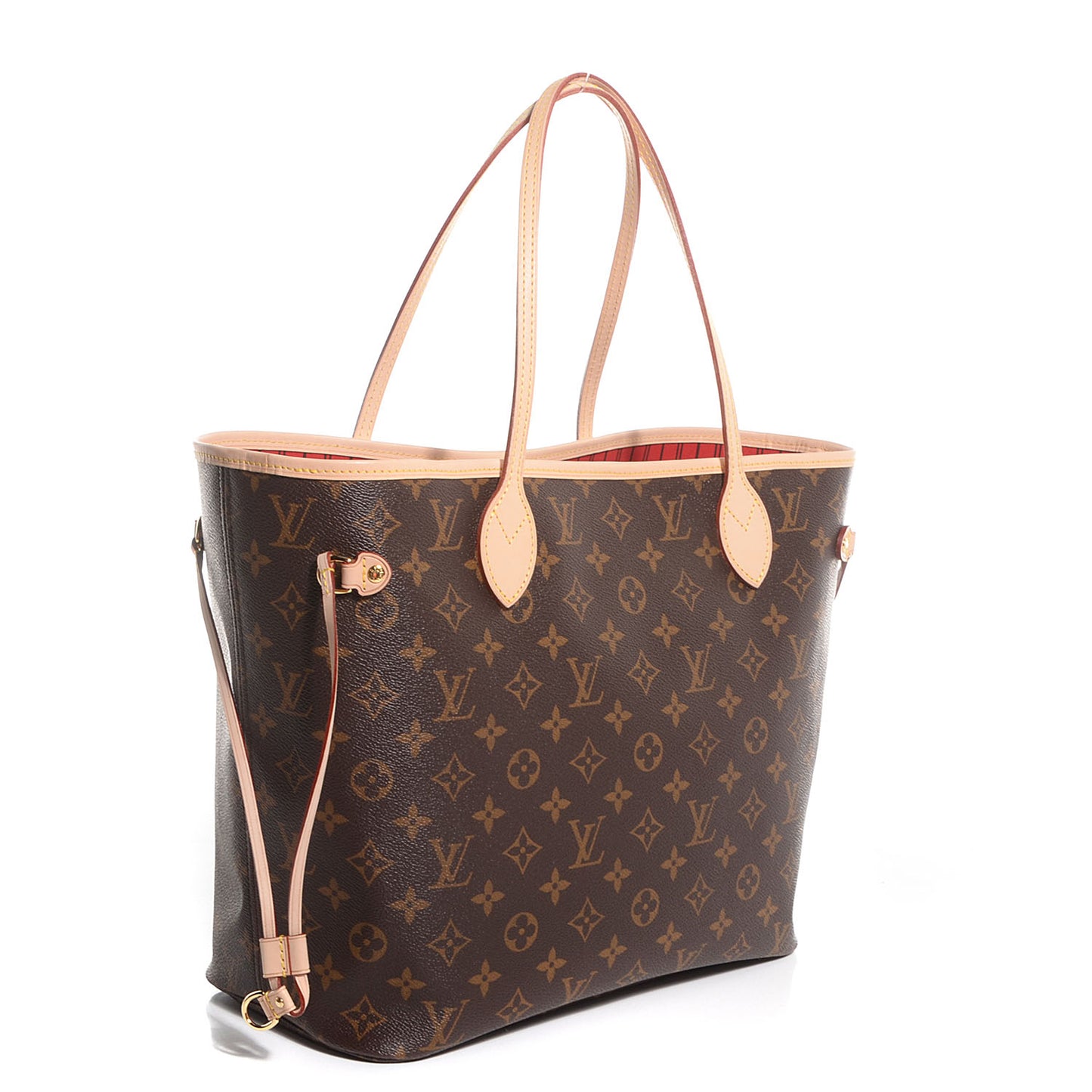 Monogram Neo Neverfull MM Cherry