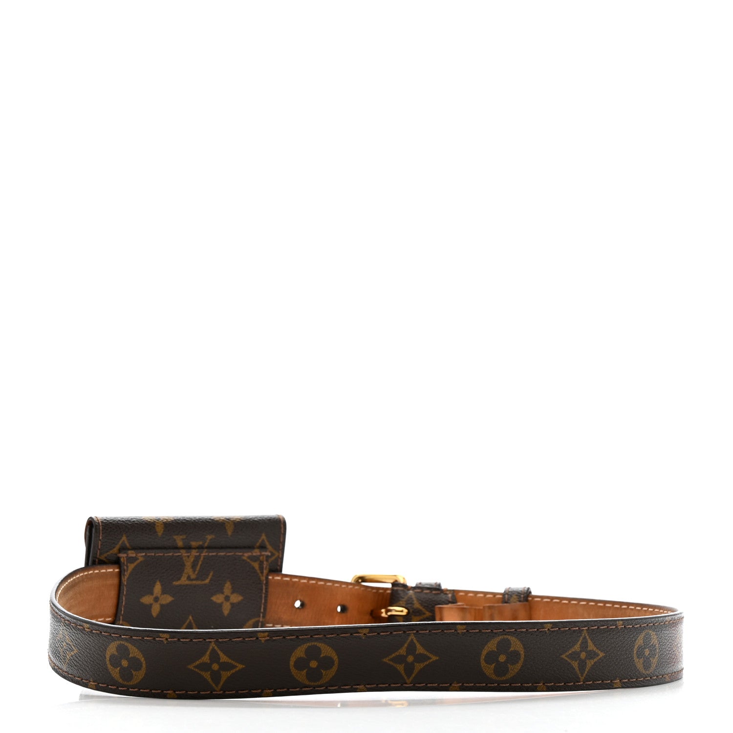 Louis Vuitton Monogram Ceinture Pochette Solo Belt 80 32 1801210