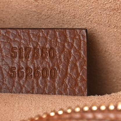 Gucci New Denim GG Monogram Dollar Calfskin Mini Ophidia Shoulder Bag Blue Tea Cuir Epilog 7 of 9