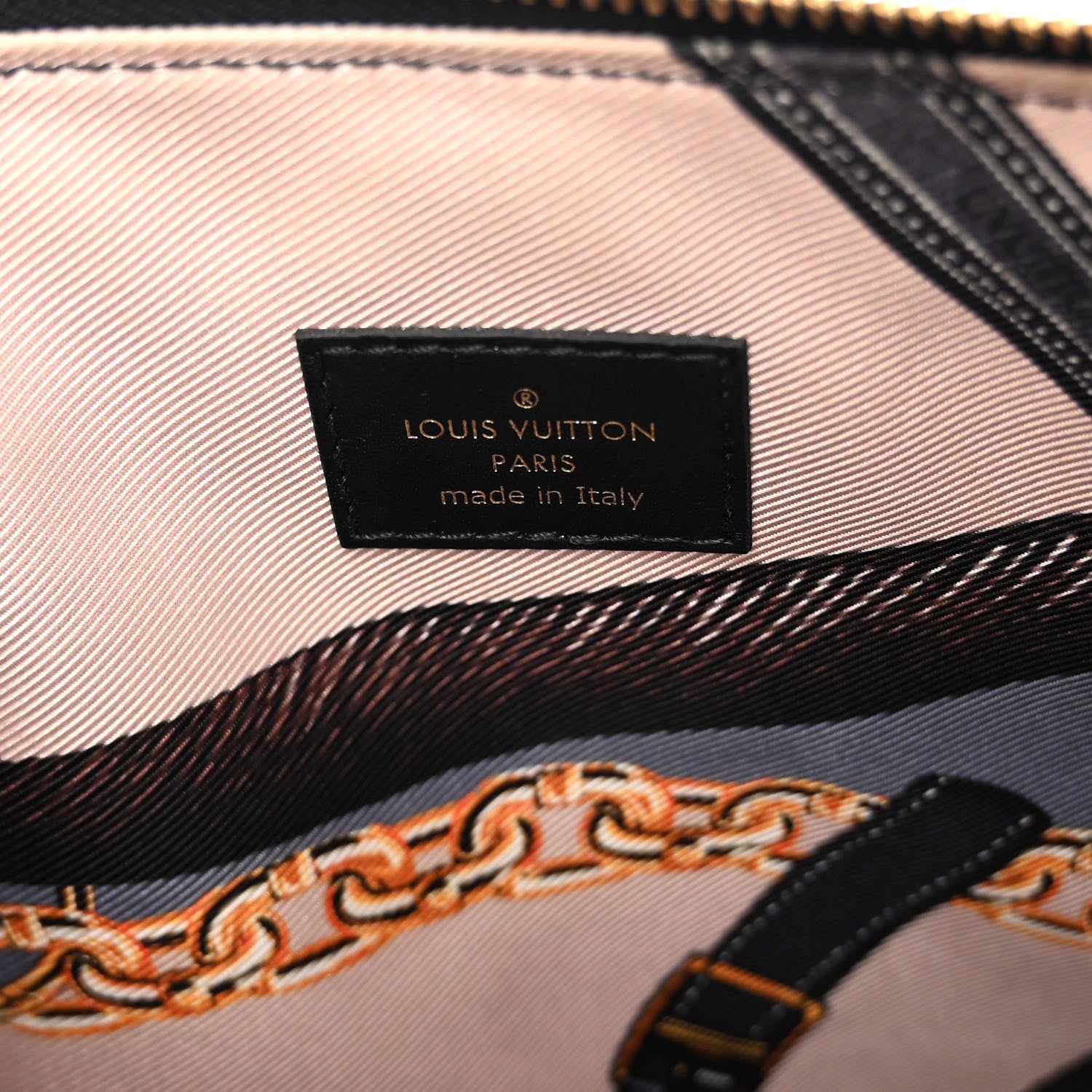 Louis Vuitton Lambskin Embossed Monogram Scarf Coussin PM Black 9 of 13