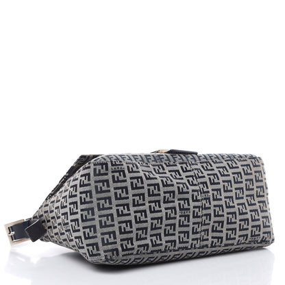 Fendi Zucchino Mama Baguette Navy 4 of 13