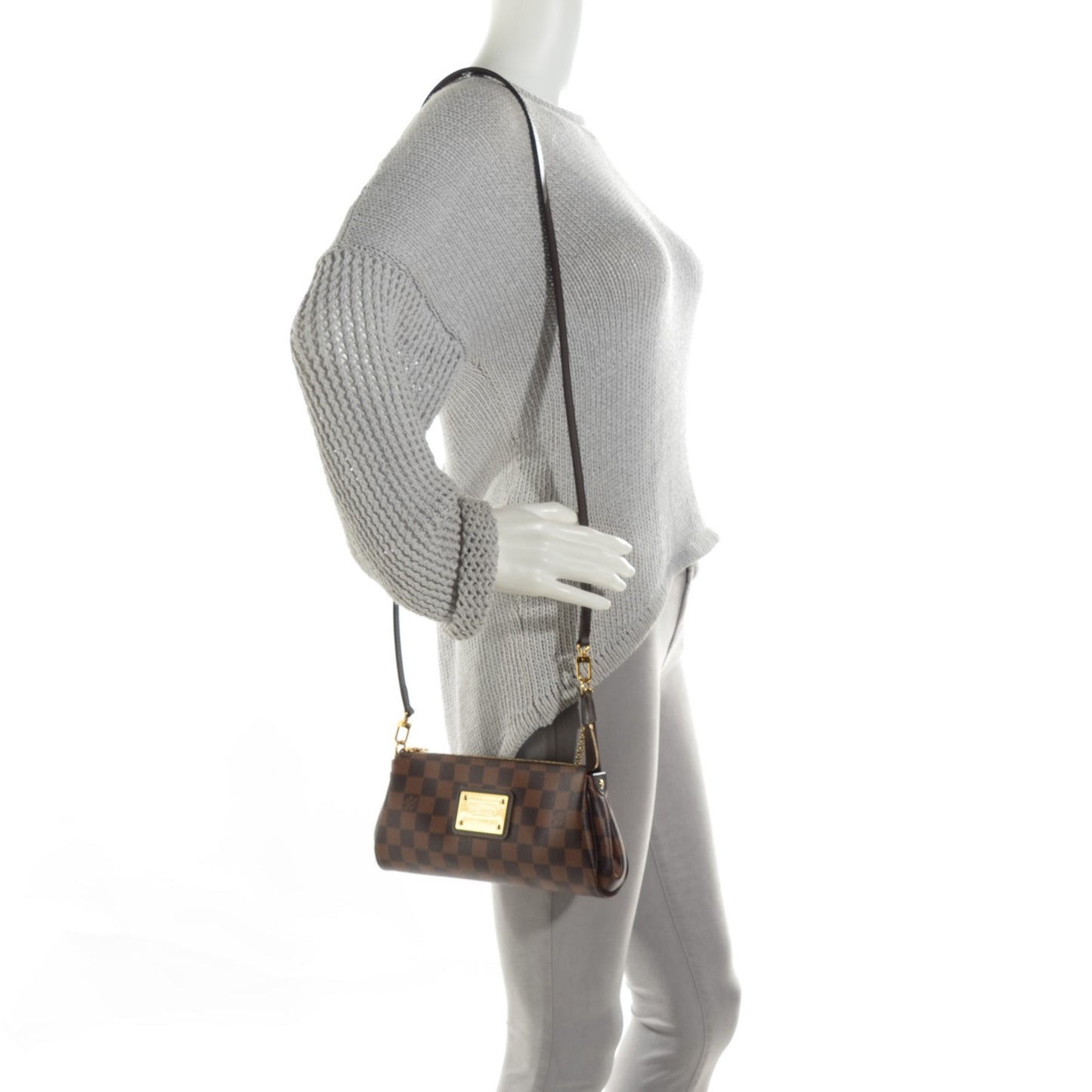 Damier Ebene Eva Clutch