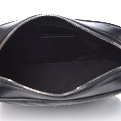 Saint Laurent Calfskin Matelasse Monogram Lou Camera Bag Black 5 of 10