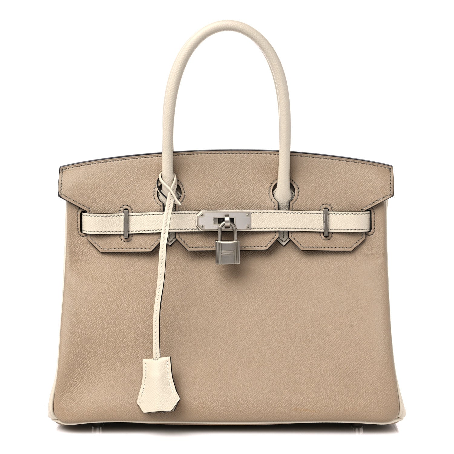 Hermes Epsom Horseshoe Birkin 30 Trench Craie 1 of 12