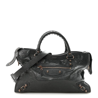 Balenciaga Agneau Giant 12 Rose Gold Hardware City Anthracite 1 of 10
