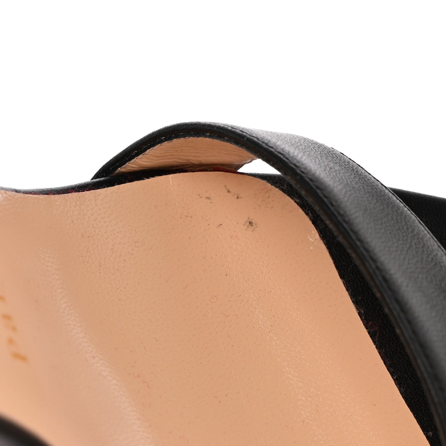 Nappa Loubigirl 100 Sandals 38 Black