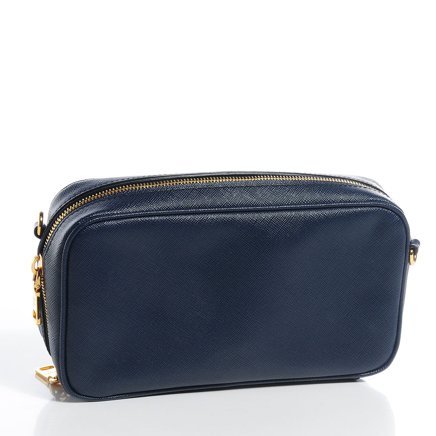 Saffiano Mini Camera Crossbody Bleuette