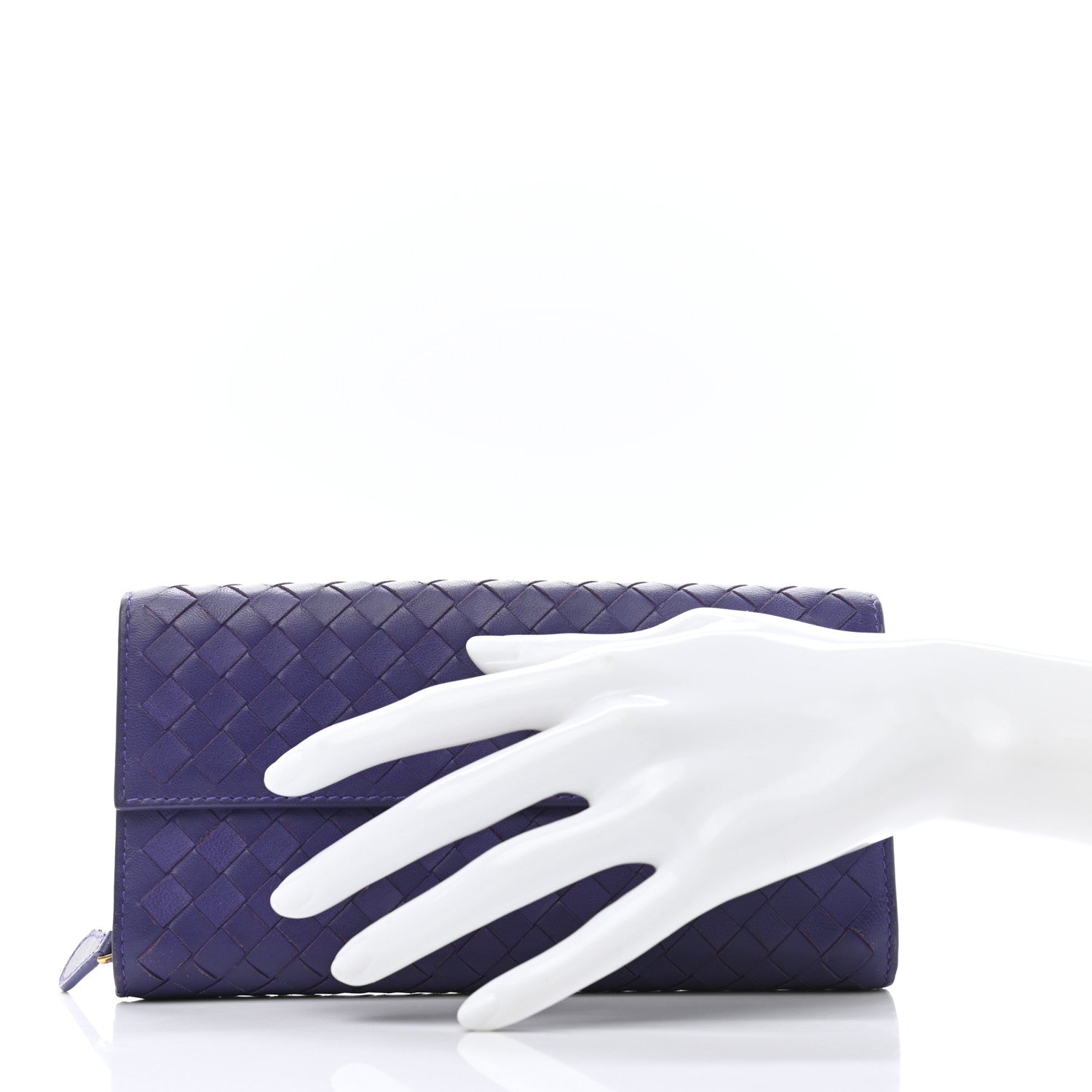 Bottega Veneta Nappa Intrecciato Continental Wallet Anemone 2 of 8
