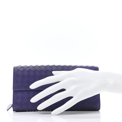 Bottega Veneta Nappa Intrecciato Continental Wallet Anemone 2 of 8