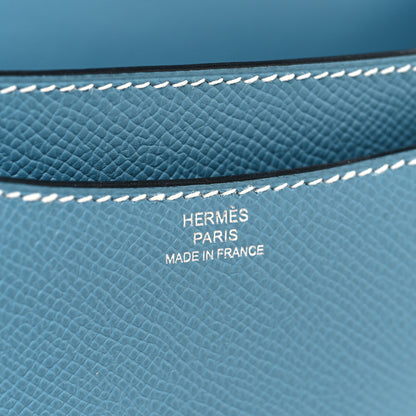 Hermes Epsom Constance 18 New Blue Jean 7 of 11