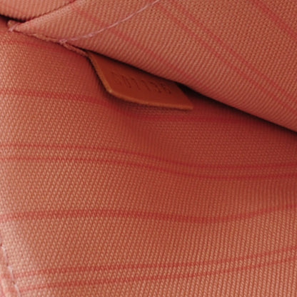 Louis Vuitton Damier Azur Neverfull MM GM Pochette Rose Ballerine 7 of 8