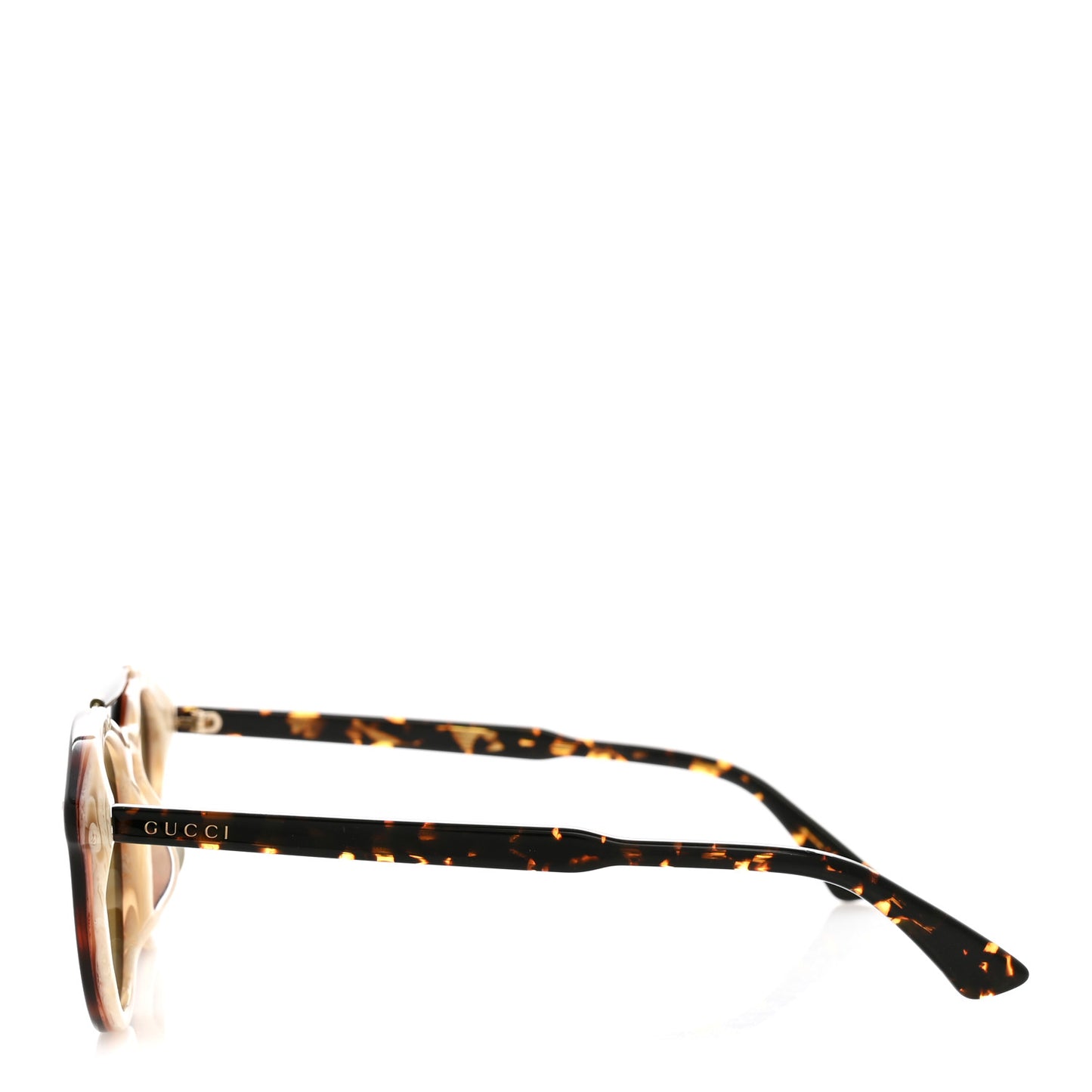 Round Avana Sunglasses GG0124SA Tortoise