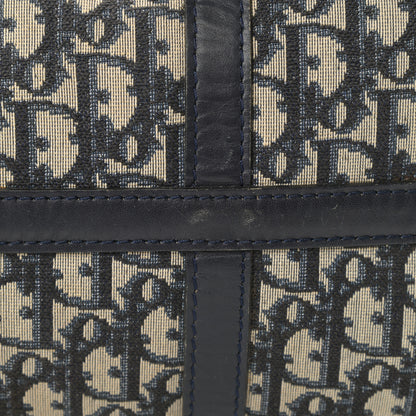 Christian Dior Monogram Boston Navy Blue 14 of 17