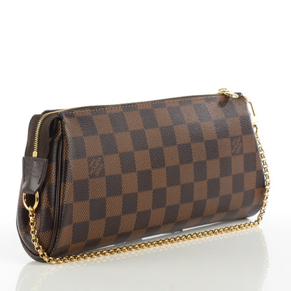 Louis Vuitton Damier Ebene Eva Clutch 3 of 7