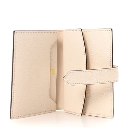 Hermes Chevre Mysore Mini Bearn Wallet Nata 5 of 6