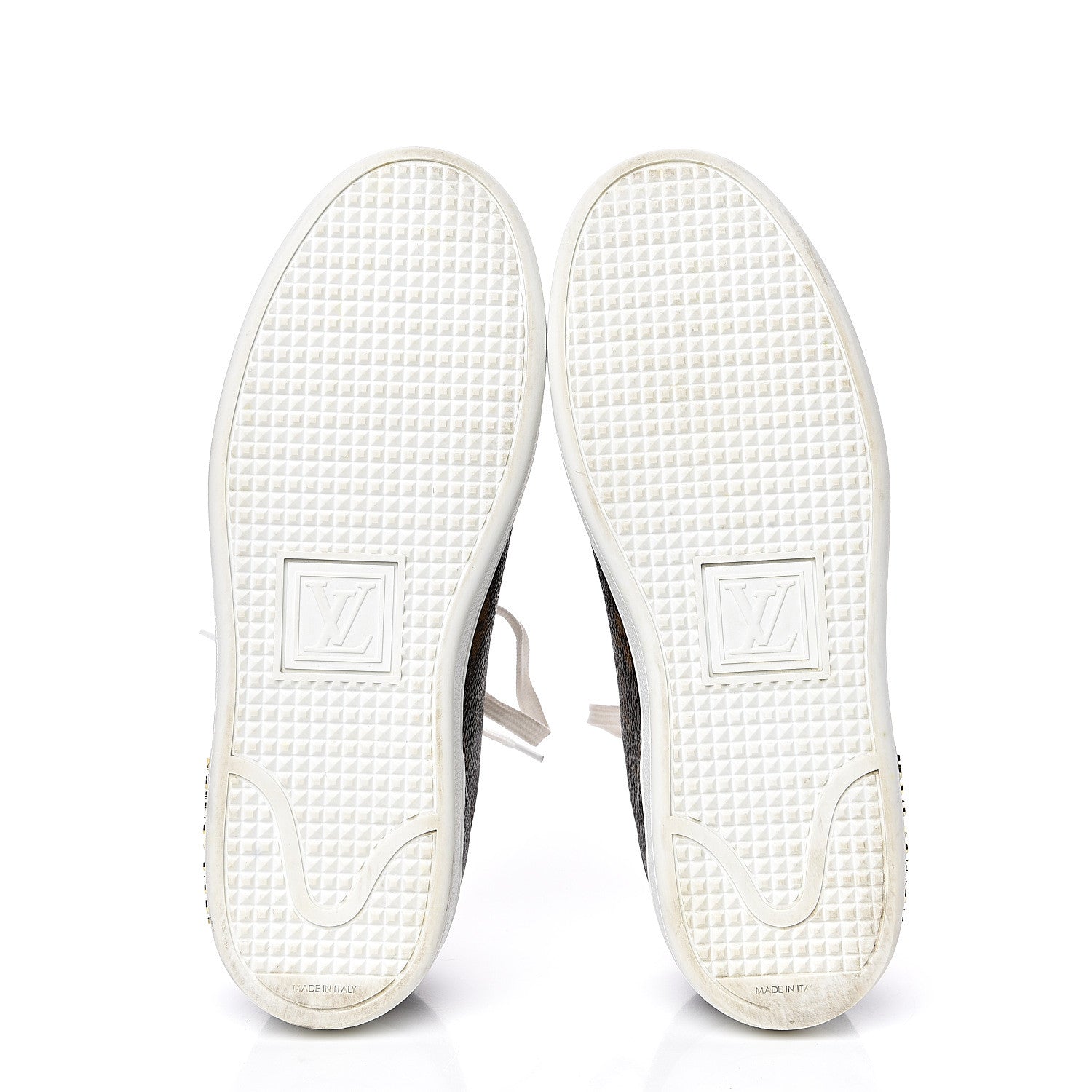 Louis Vuitton Calfskin Monogram LV Black Heart Sneakers 36 Cacao 5 of 9