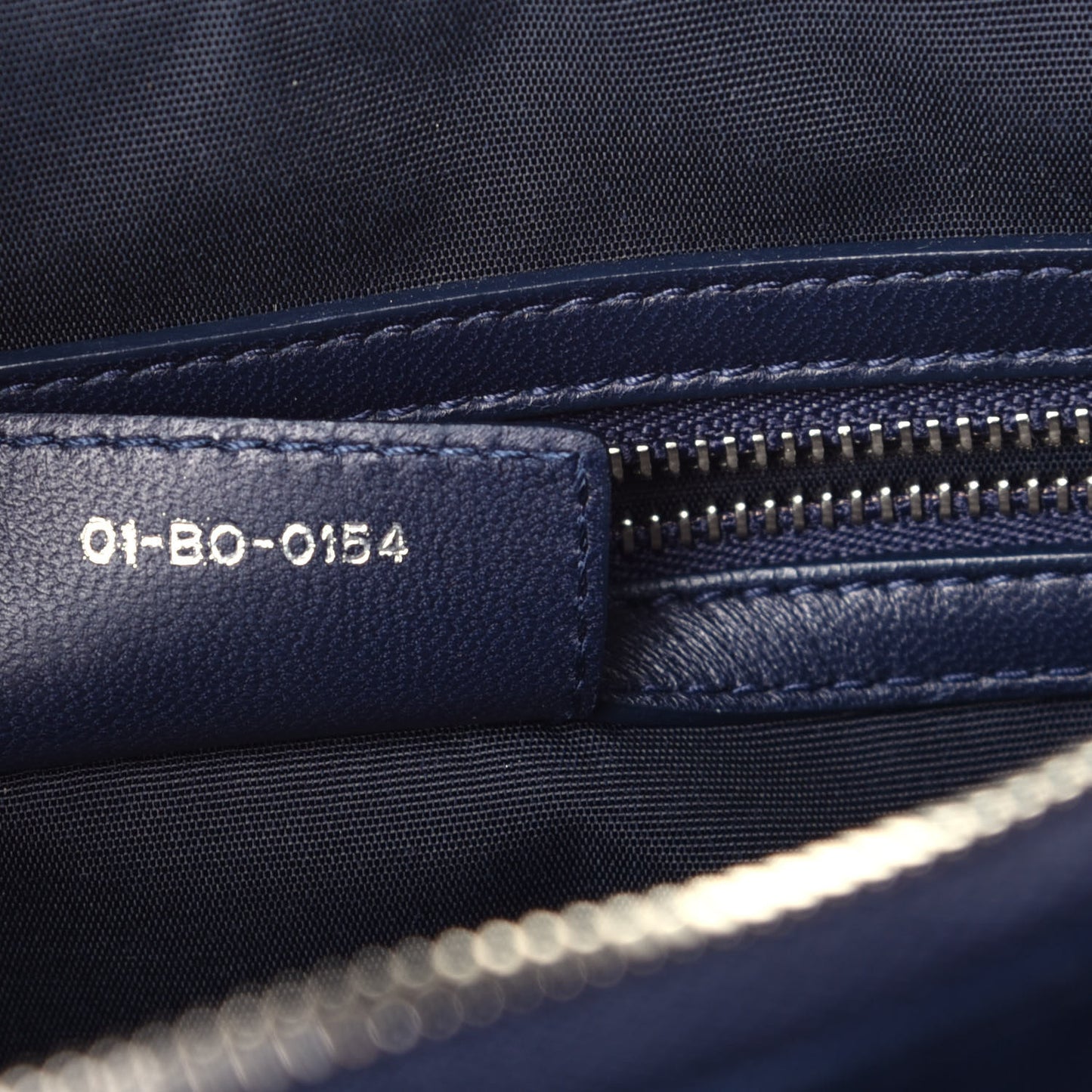Lambskin Cannage Large Dior Soft Shopping Tote Navy