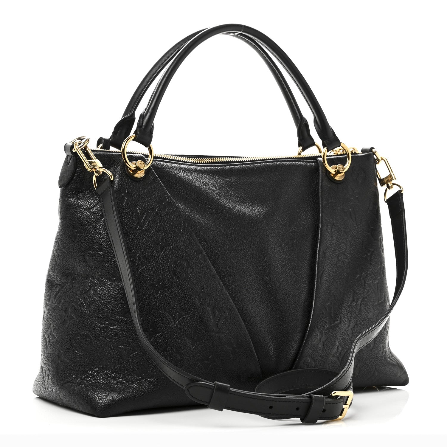 Louis Vuitton Empreinte V Tote MM Black 3 of 10