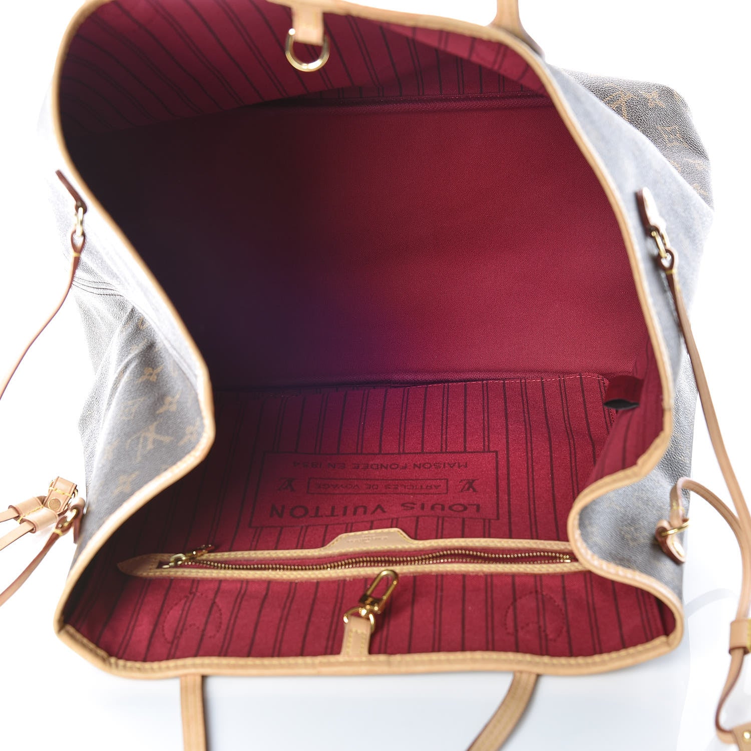 Louis Vuitton Monogram Neo Neverfull GM Fuchsia 7 of 10