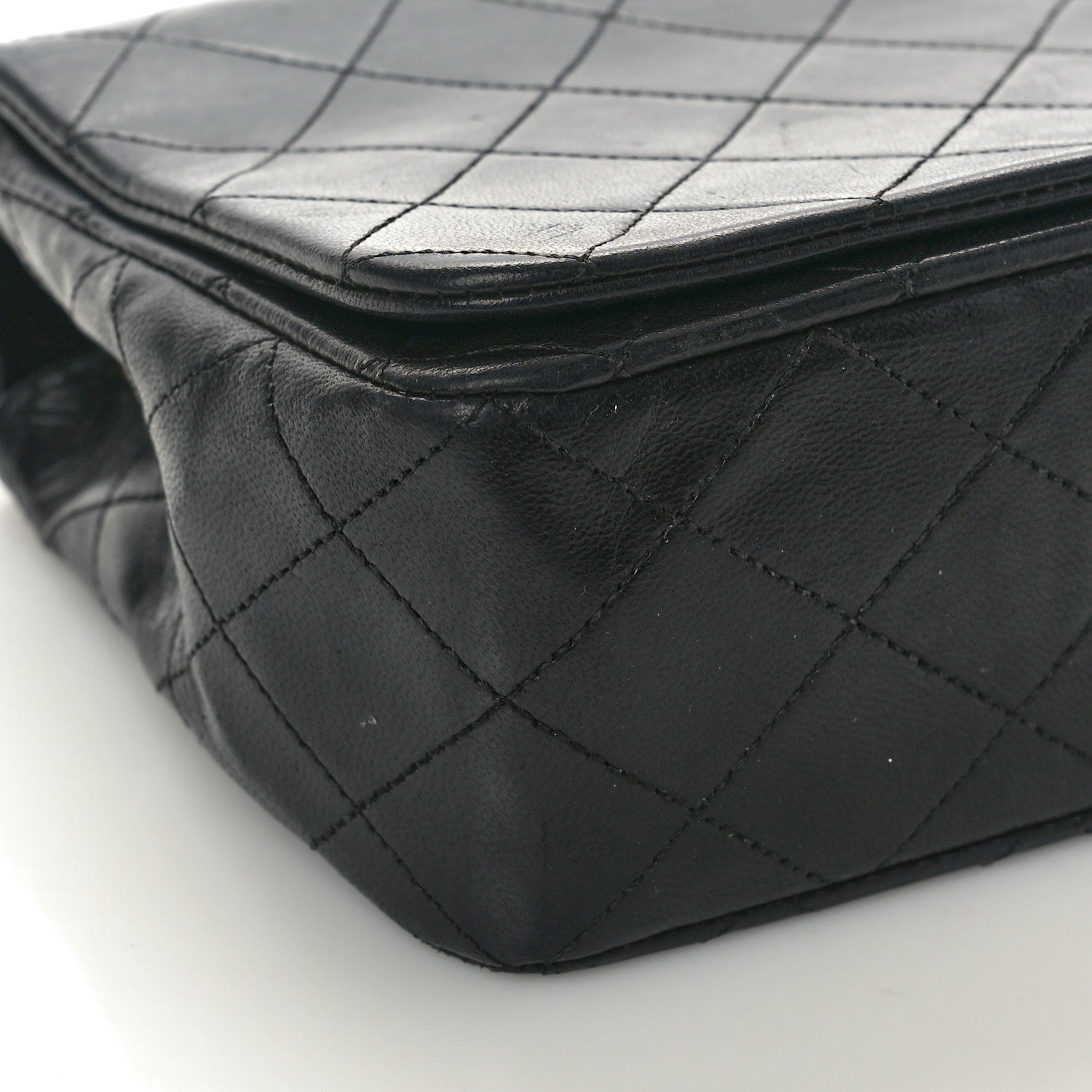 Chanel Lambskin Quilted Small Single Flap Black 9 of 10