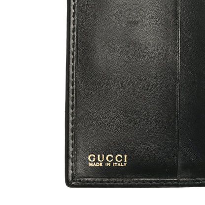 Gucci Calfskin Web Compact Wallet Black 7 of 16