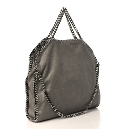 Stella McCartney Shaggy Deer Falabella Fold Over Tote Grey 2 of 7
