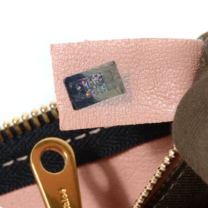 Chloe Sheepskin Perforated Medium Marcie Satchel Black 8 of 9