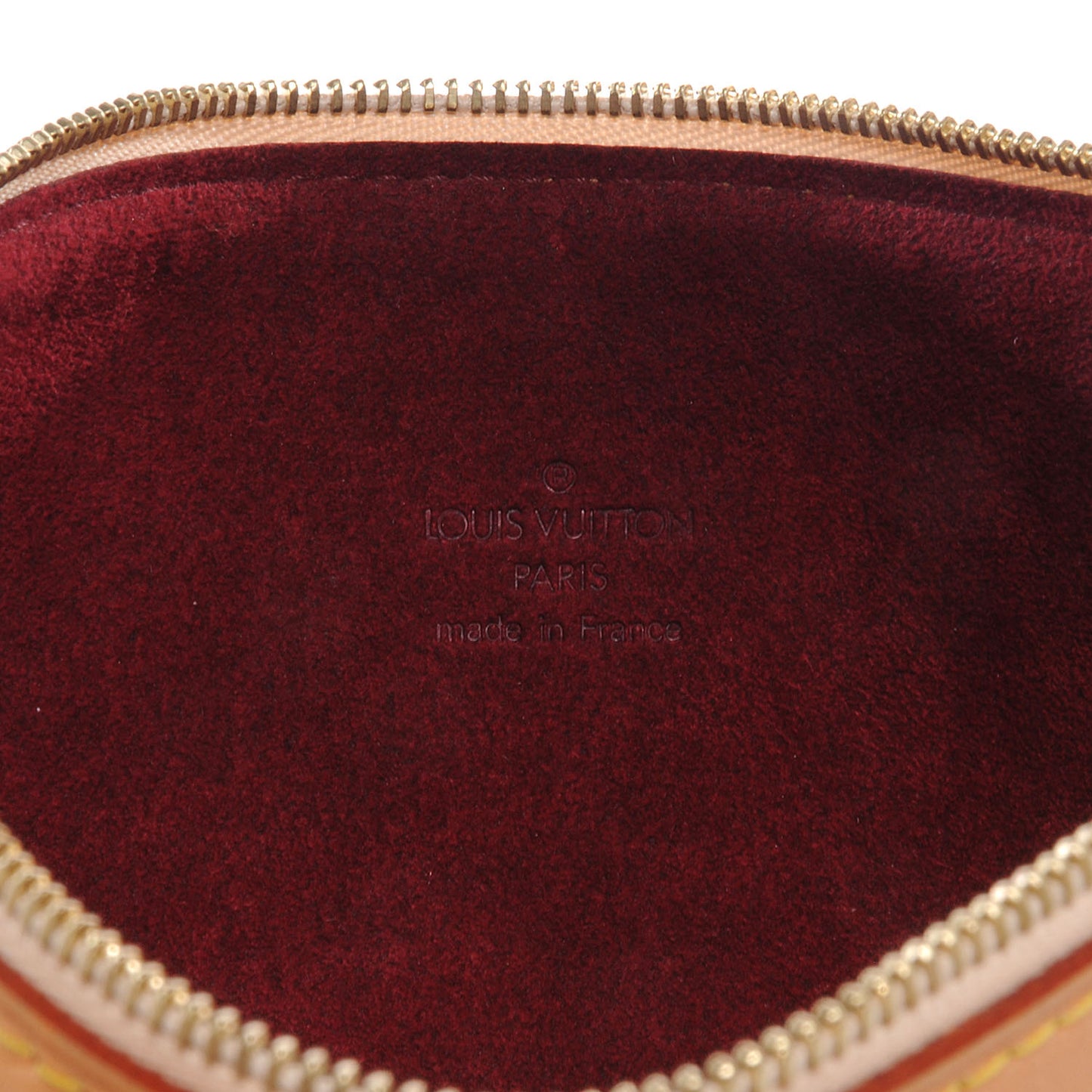 Monogram Multicolor Pochette Accessories White