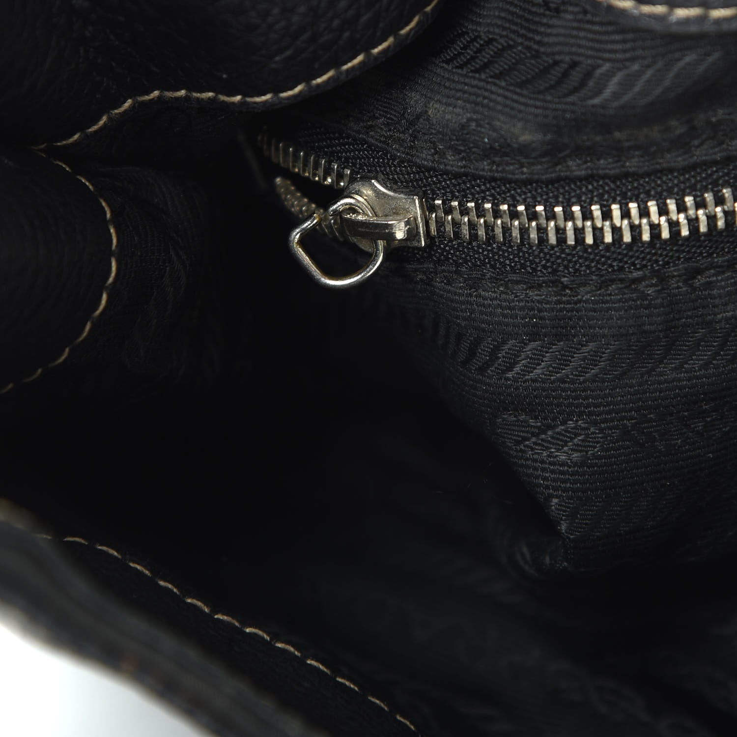 Prada Tessuto Nylon Hobo Black 12 of 27
