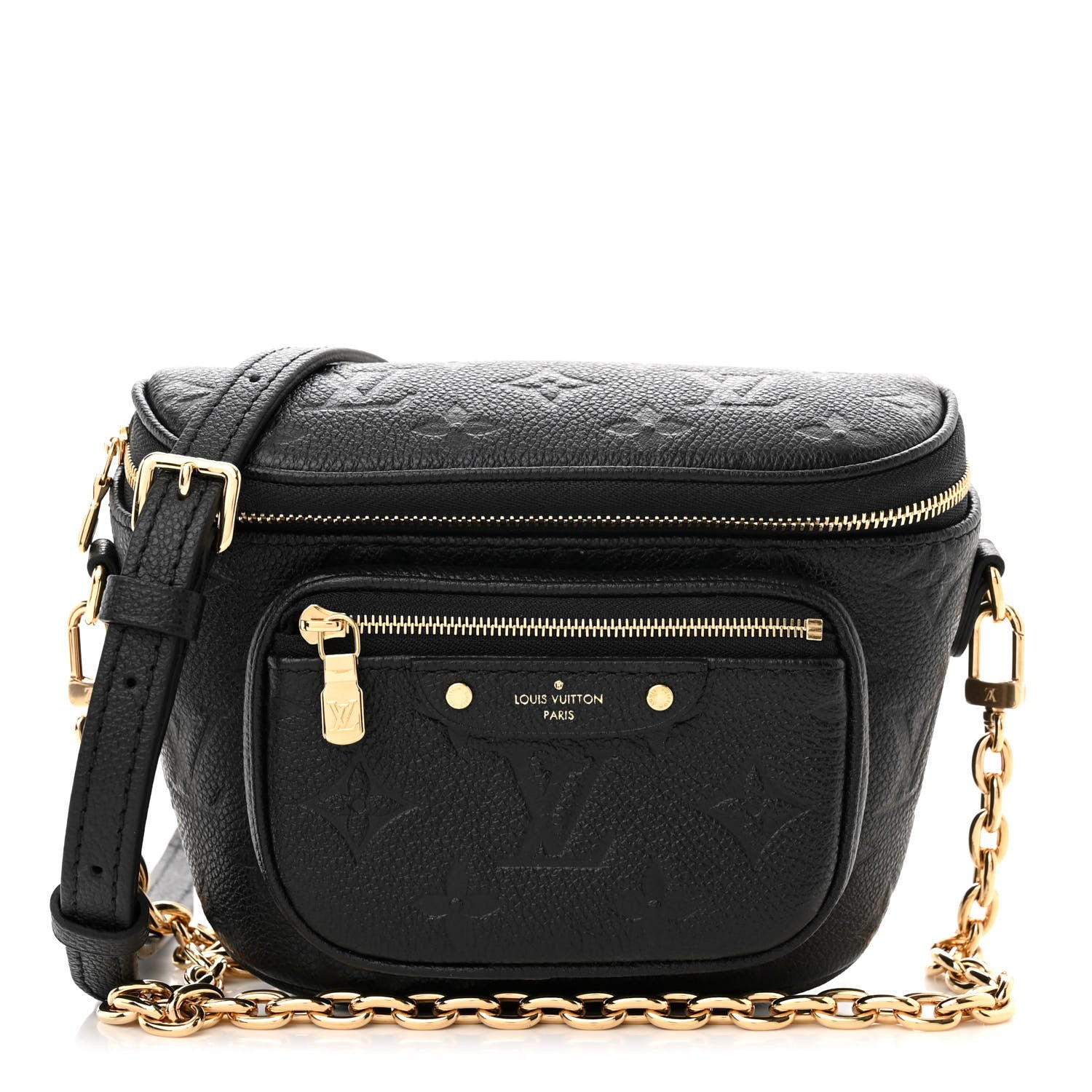 Louis Vuitton Empreinte Mini Bumbag Black 1 of 9