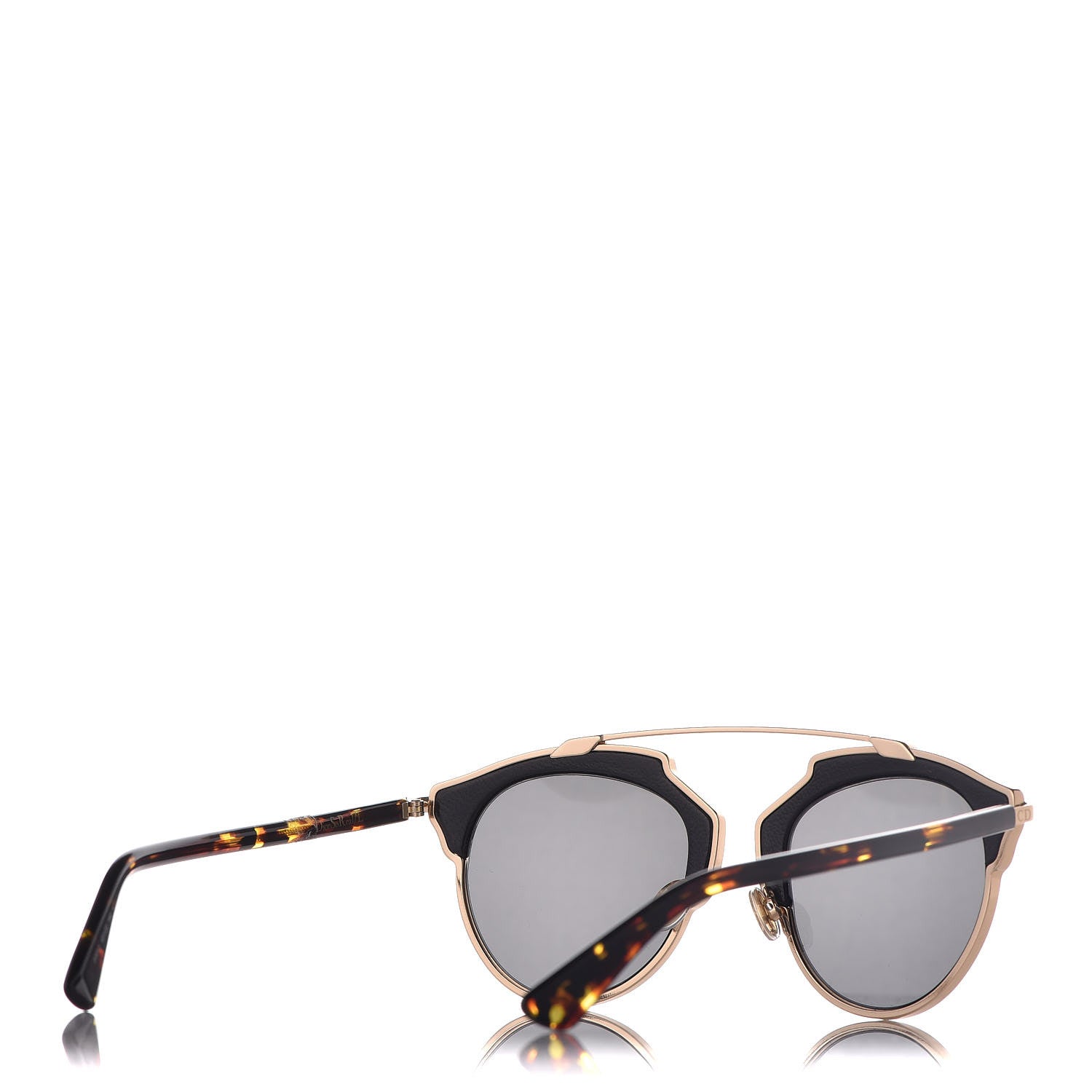 Christian Dior Metal Lambskin So Real Sunglasses Black 4 of 7
