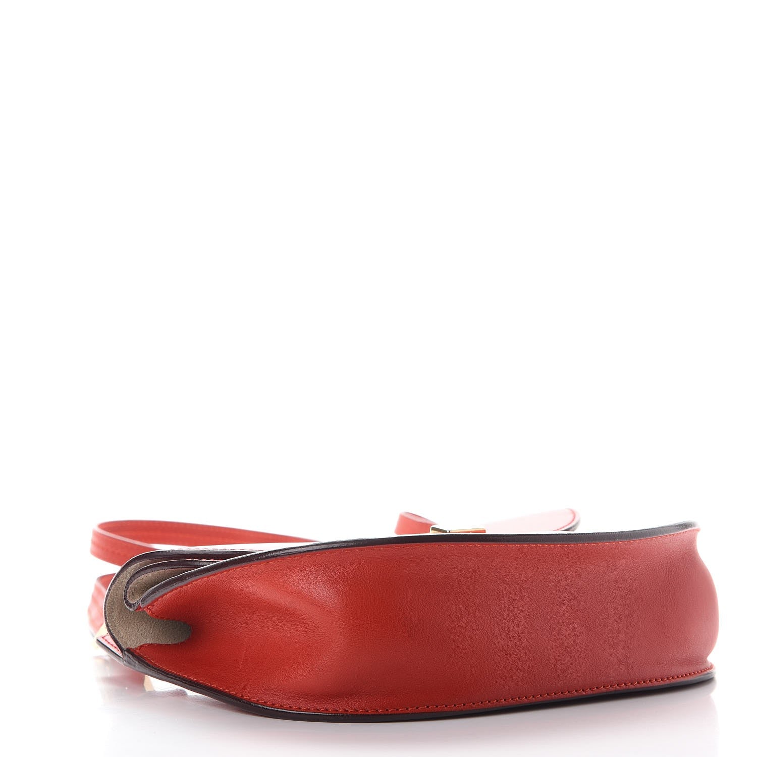 Chloe Calfskin Mini Georgia Crossbody Bag Paprika Red 4 of 8